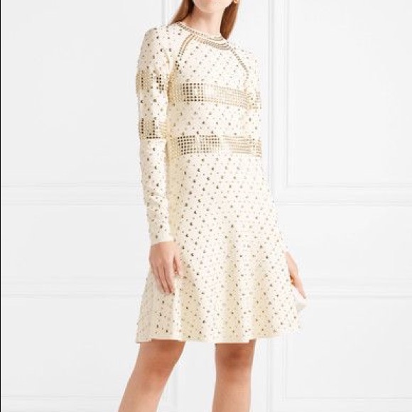 michael kors gold dress